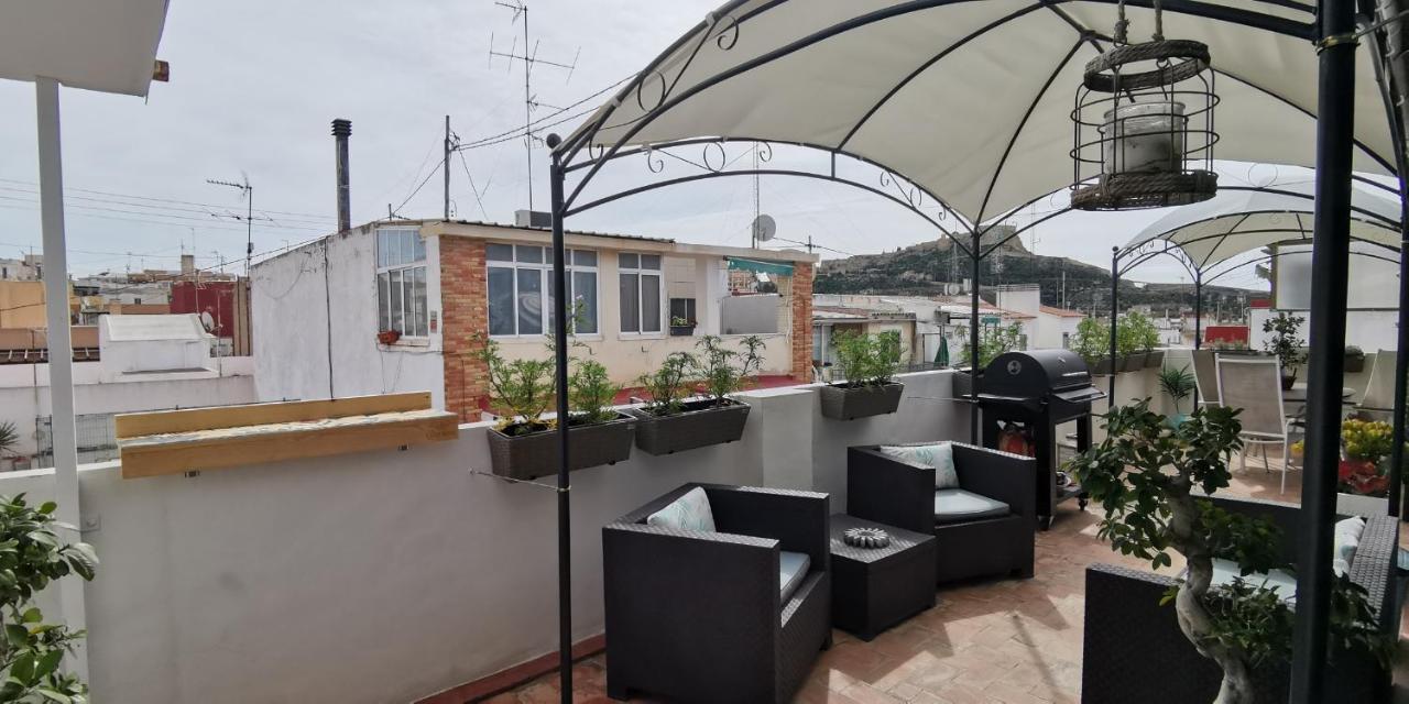 Appartement Amazing Penthouse With Views To The Castle à Alicante Extérieur photo